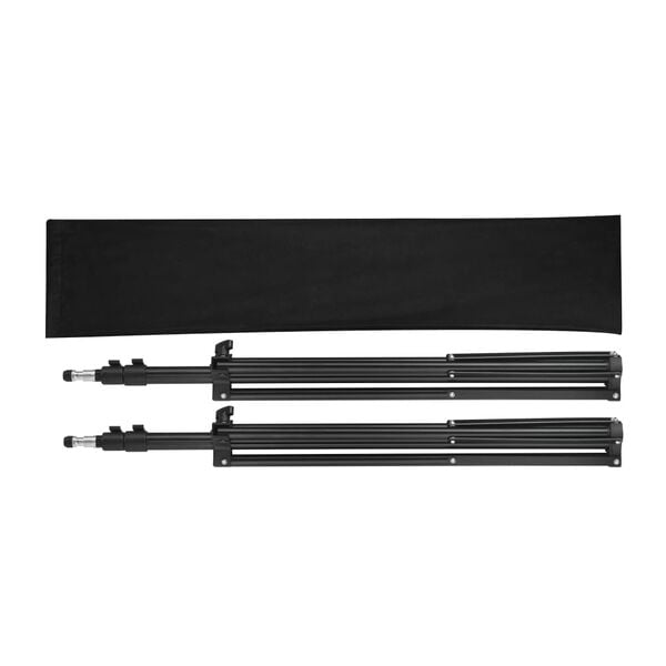 vidaXL Stojalo za Svetilko 2 kosa Vi&scaron;ina 78-210 cm