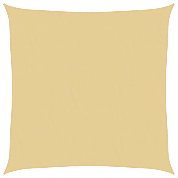 vidaXL Senčno jadro pe&scaron;čeno 4x4 m 100 % poliester oxford