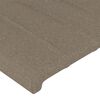 vidaXL Posteljni okvir brez vzmetnice taupe 120x200 cm blago