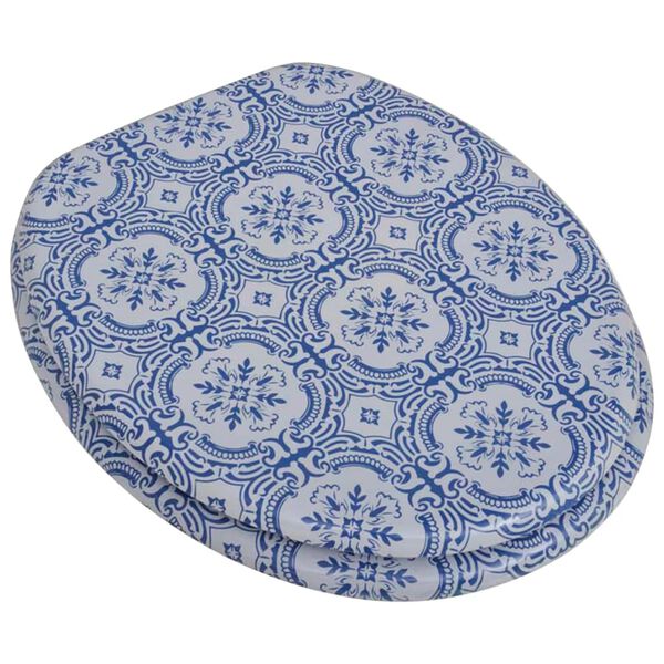 WC deska z MDF pokrovom videz porcelana