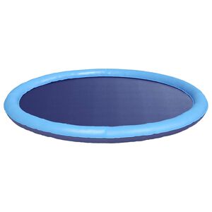 vidaXL Vodna blazina za otroke in pse Modra &Oslash;150 x 10 cm PVC