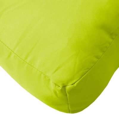 vidaXL Blazina za kavč iz palet svetlo zelena 80x40x12 cm