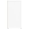 vidaXL Komoda bela 100x30x59,5 cm inženirski les