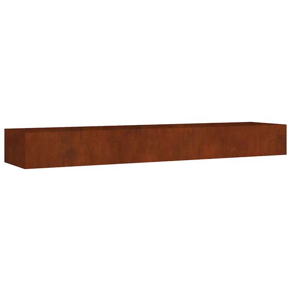 vidaXL Vrtna visoka greda 360x80x40 cm corten jeklo