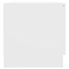 vidaXL TV omarica 2 kosa bela 80x35x36,5 cm konstruiran les