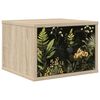 vidaXL Stenska nočna omarica RHENEN Sonoma hrast 36 x 33 x 25 cm