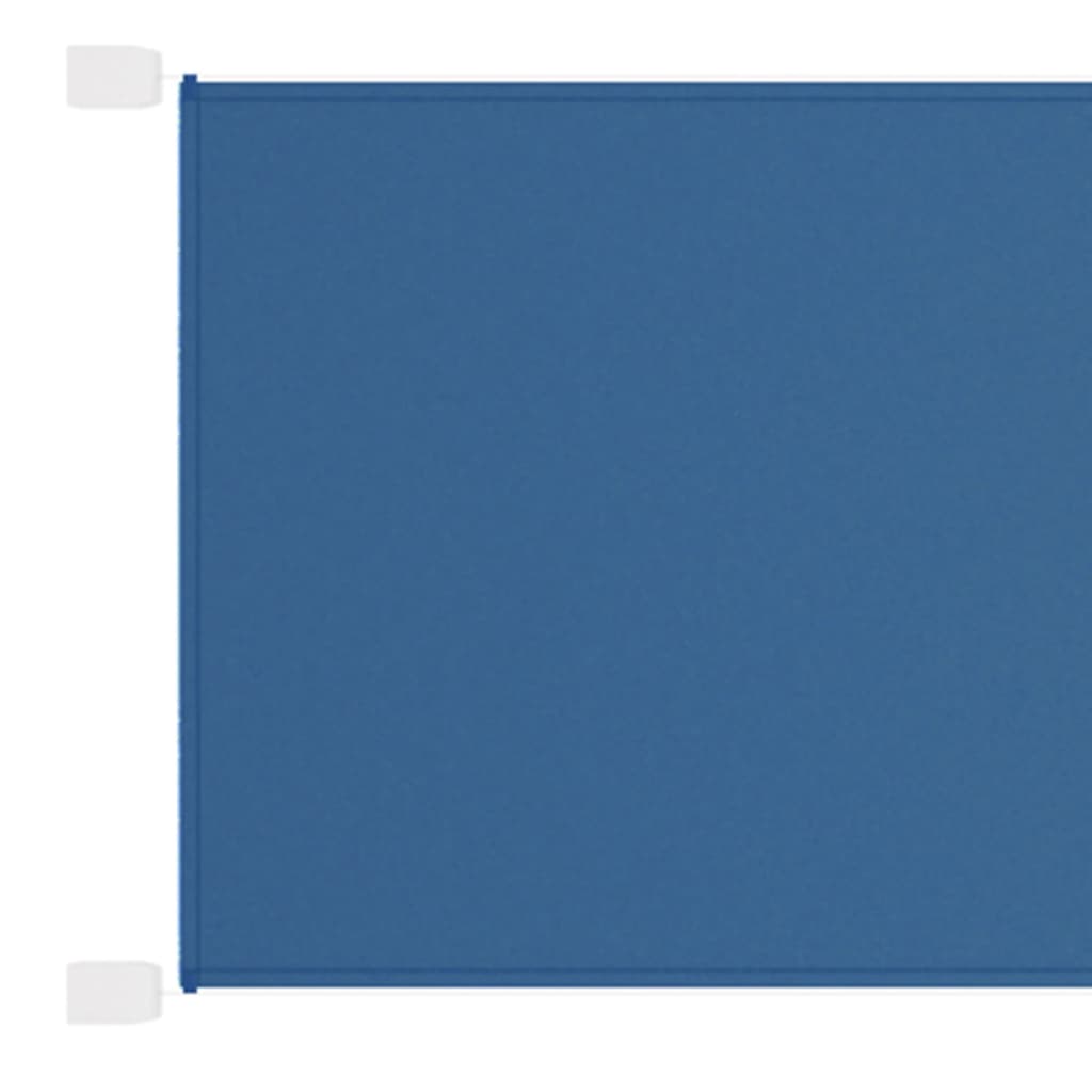 vidaXL Vertikalna markiza modra 140x600 cm tkanina oxford
