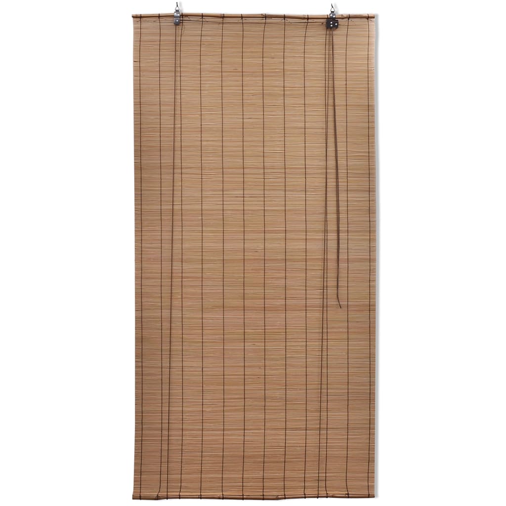Rolo senčilo iz rjavega bambusa 150x220 cm