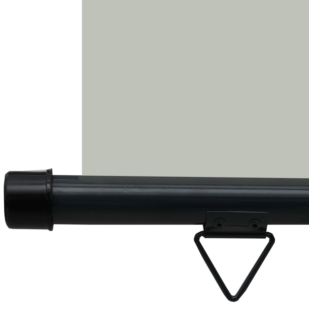 vidaXL Balkonska stranska tenda 60x250 cm siva