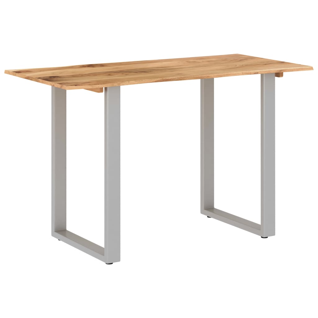 vidaXL Jedilna miza 118x58x76 cm trden akacijev les