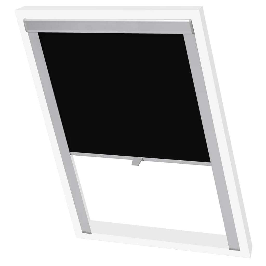 vidaXL Senčilo za zatemnitev okna črne barve M04/304