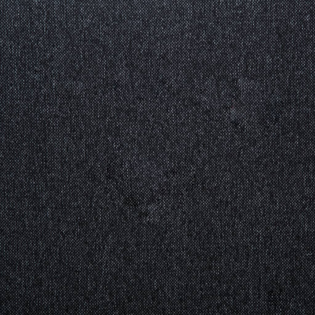 vidaXL Okvir za dnevno posteljo z vzmetnico iz sp. pene temno siv