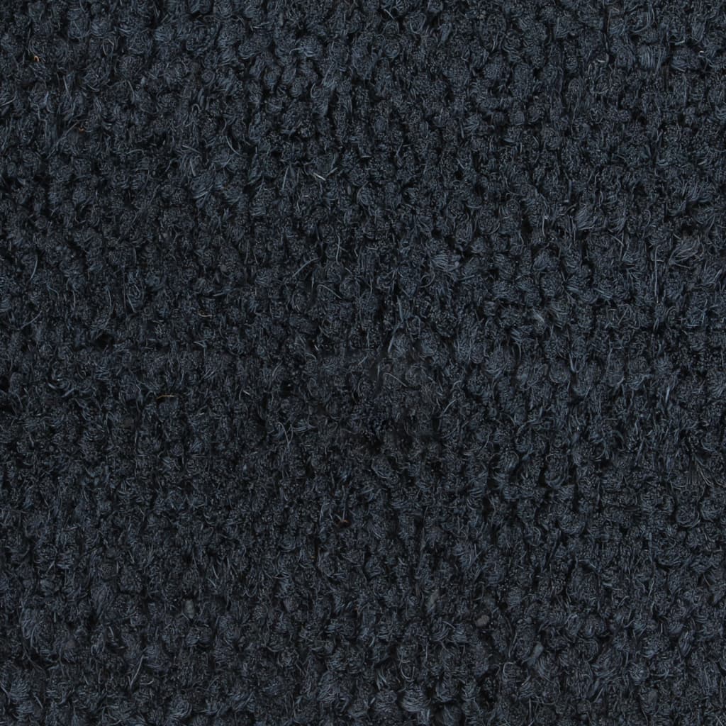 vidaXL Predpražnik temno siv 80x100 cm kokosova vlakna