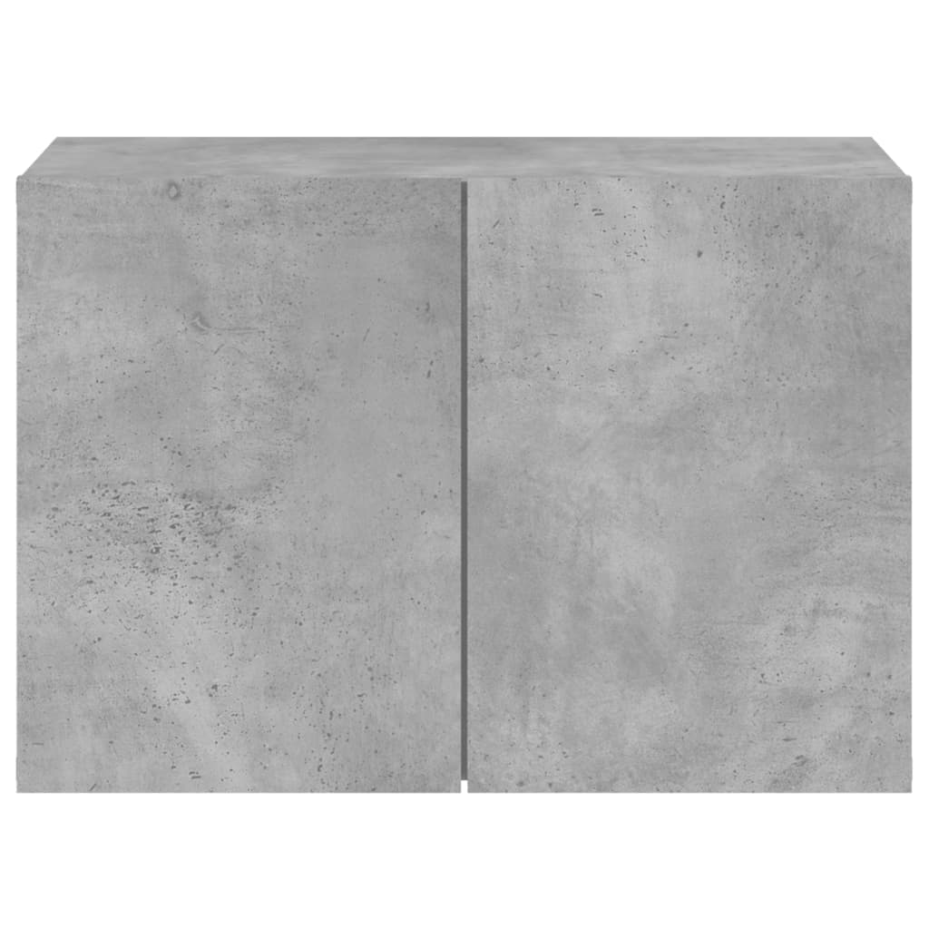 vidaXL Stenska TV omarica betonsko siva 60x30x41 cm