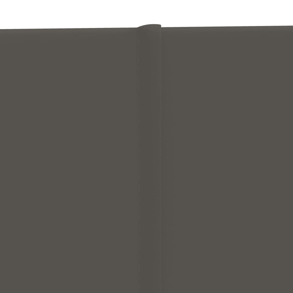 vidaXL Stenski paneli 12 kosov temno sivi 60x30 cm žamet 2,16 m²