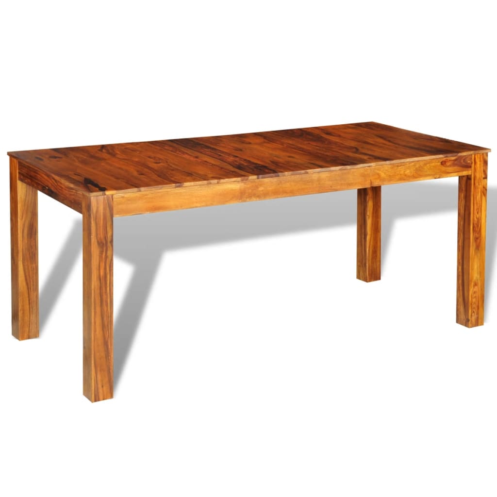 vidaXL Jedilna miza iz trdnega palisandra 180x85x76 cm