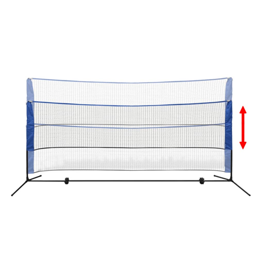 vidaXL Komplet mreže za badminton s perjanicami 300x155 cm
