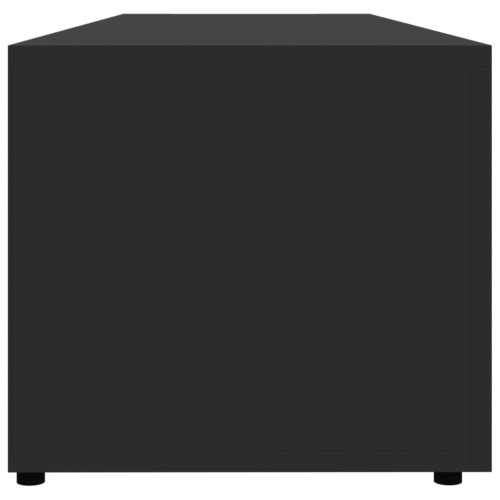 vidaXL TV omarica siva 120x34x30 cm iverna plošča