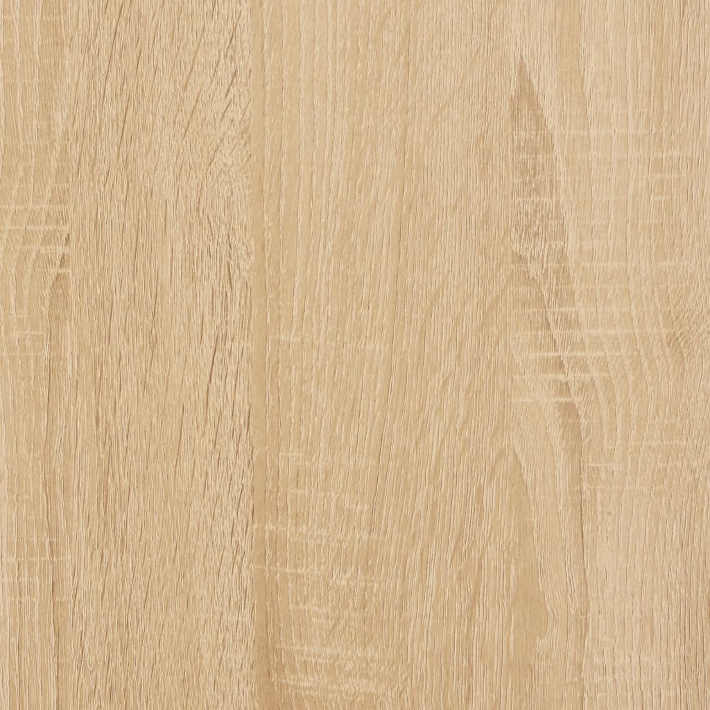 vidaXL Kopalniška omarica sonoma hrast 65x33x60 cm inženirski les