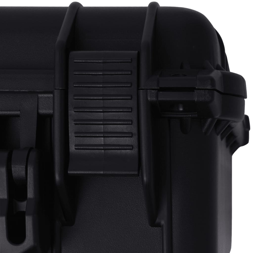 vidaXL Zaščitni Kovček za Opremo 35x29,5x15 cm Črne Barve