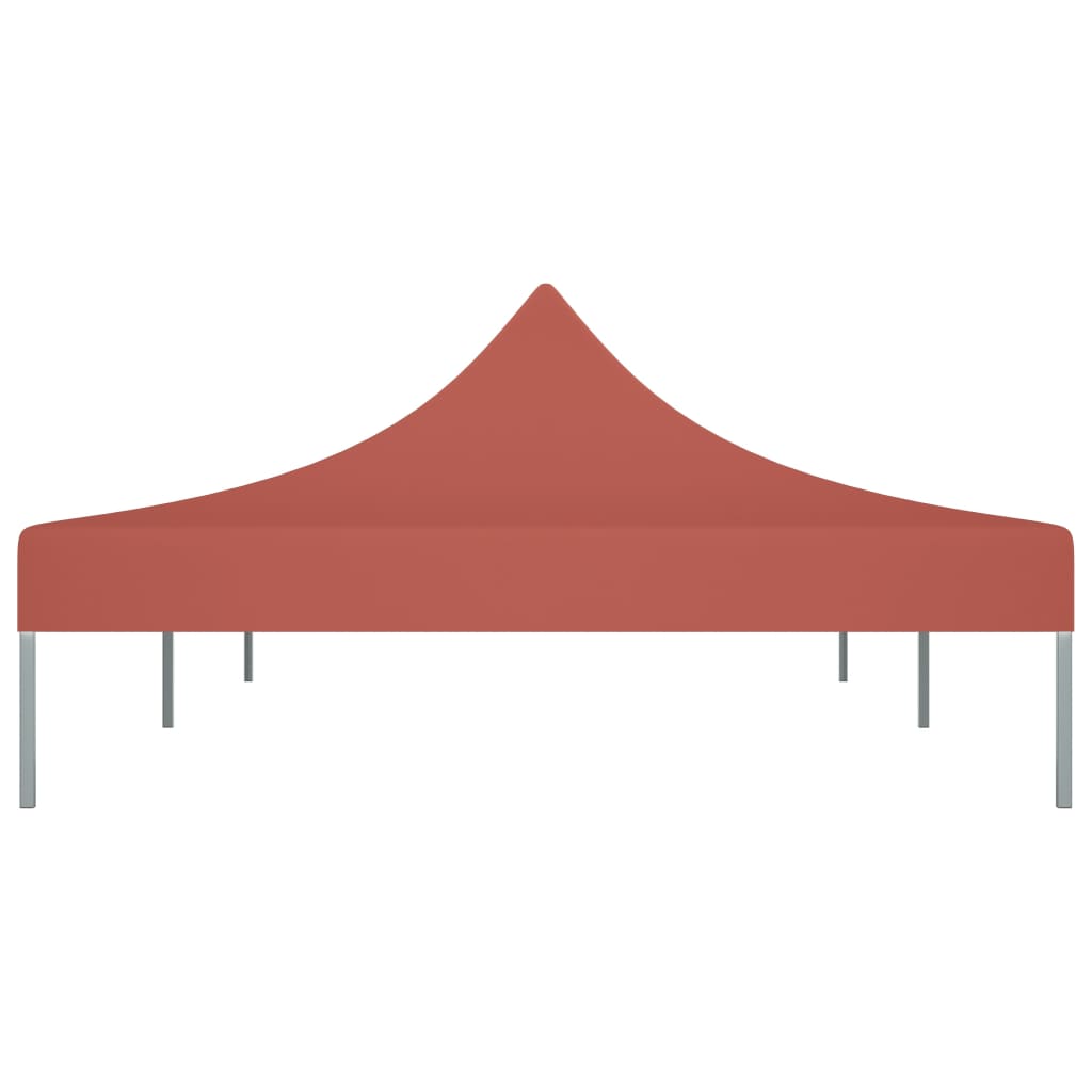 vidaXL Streha za vrtni šotor 6x3 m terakota 270 g/m²