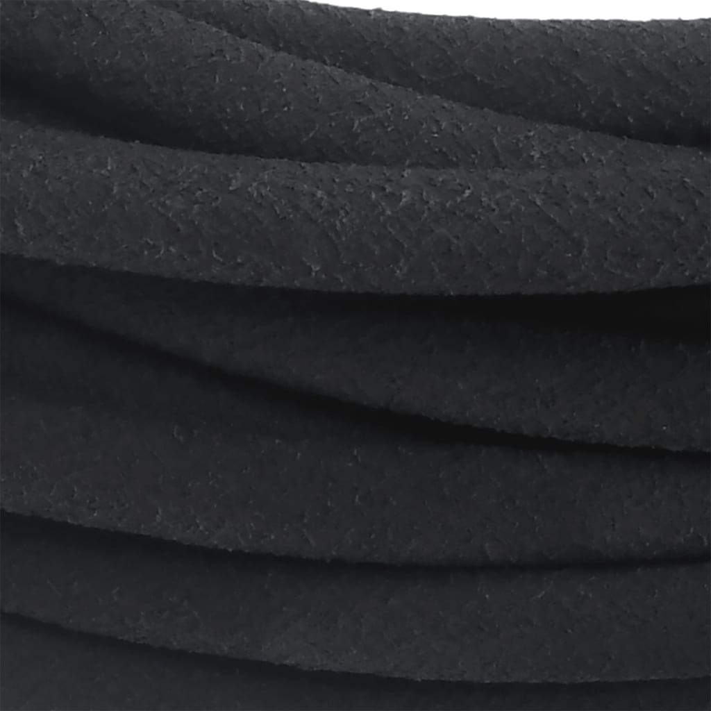 vidaXL Vrtna namakalna cev črna 0,6" 25 m guma