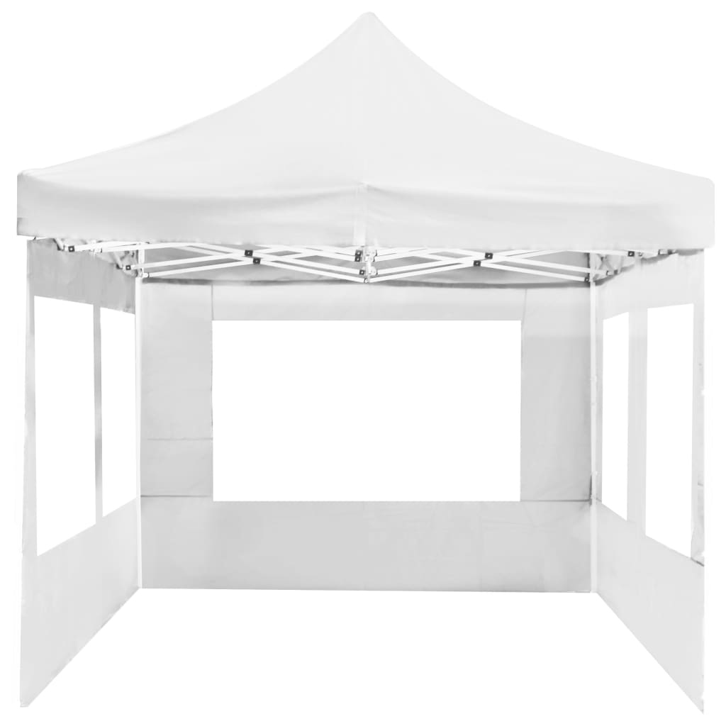 vidaXL Profesionalni šotor za zabave aluminij 6x3 m bel