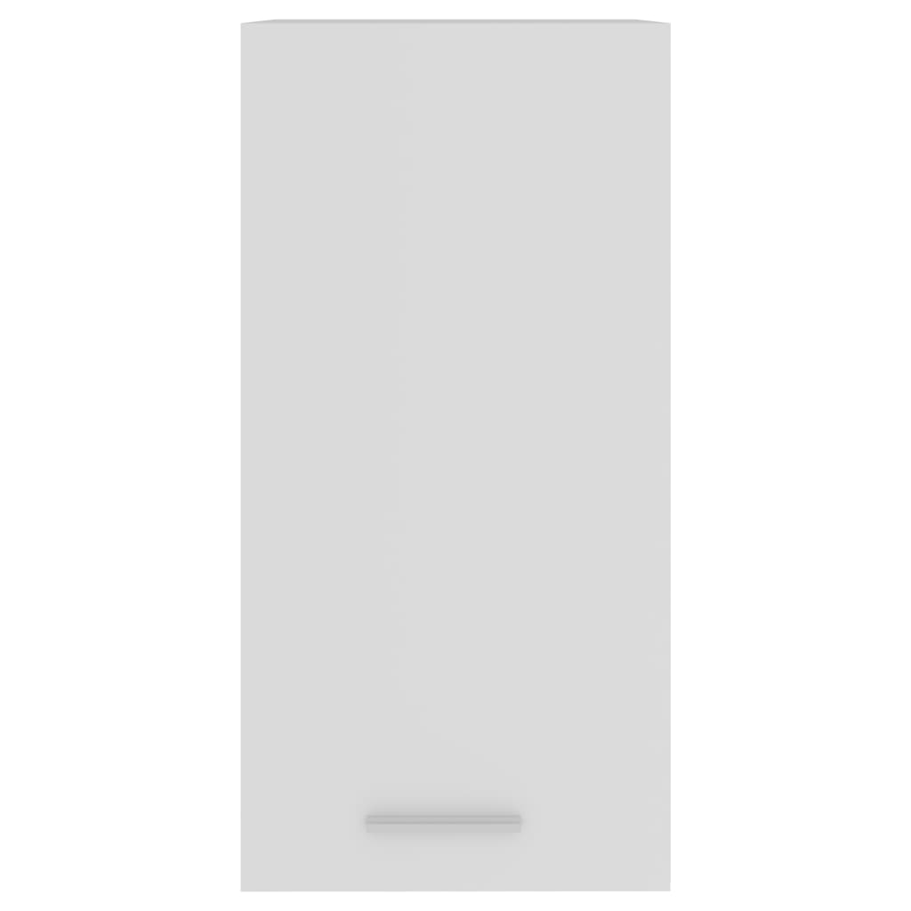vidaXL Viseča omarica bela 29,5x31x60 cm iverna plošča