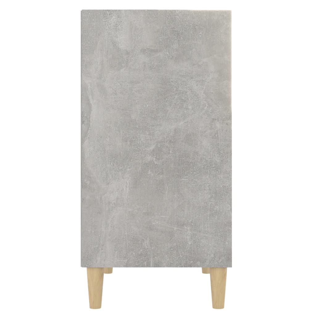 vidaXL Komoda betonsko siva 57x35x70 cm iverna plošča
