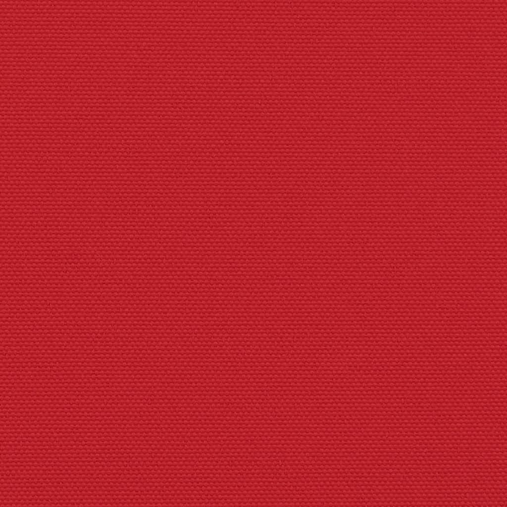 vidaXL Zložljiva stranska tenda rdeča 180x1200 cm