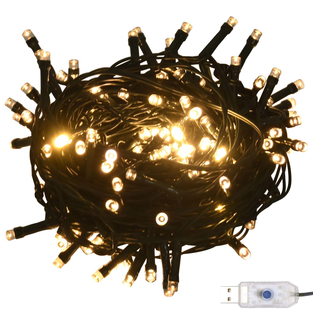 vidaXL Komplet božičnih bučk s konico 150 LED lučk rožnato zlate