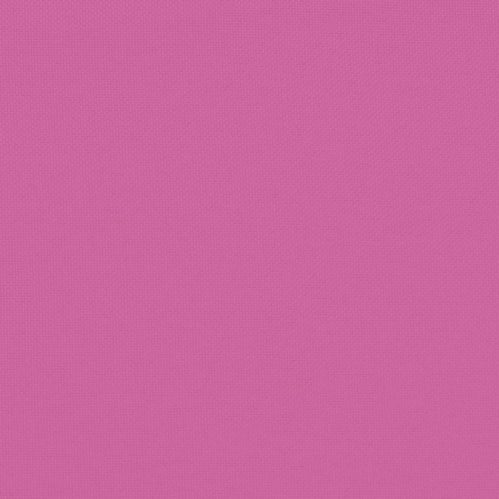 vidaXL Blazine za stole 4 kosi roza oxford tkanina