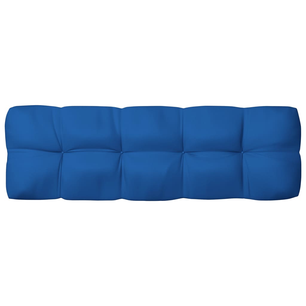 vidaXL Blazine za kavč iz palet 7 kosov kraljevsko modre