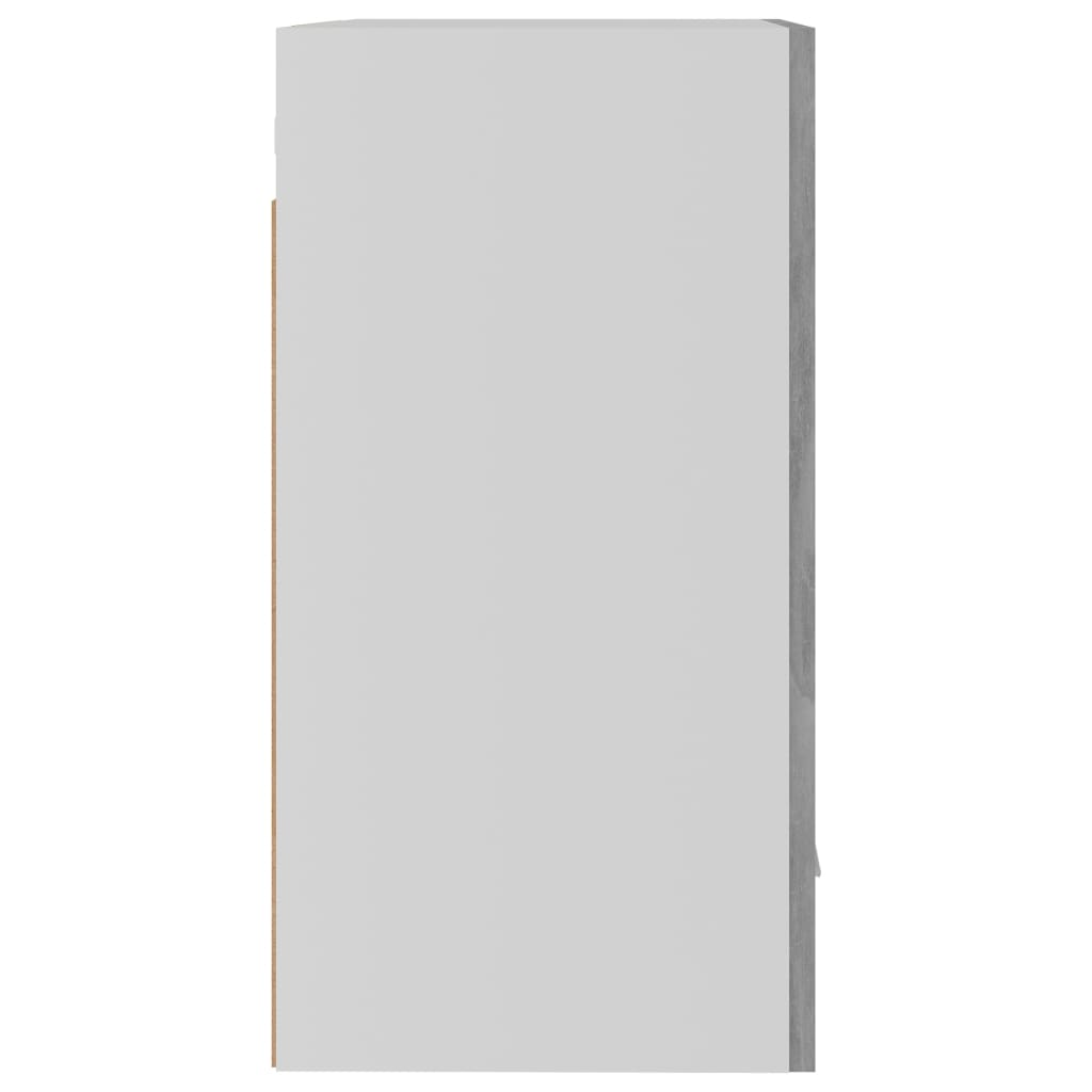 vidaXL Viseča omarica betonsko siva 50x31x60 cm iverna plošča