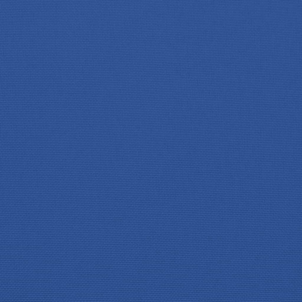 vidaXL Blazina za vrtno klop modra 200x50x7 cm oxford tkanina