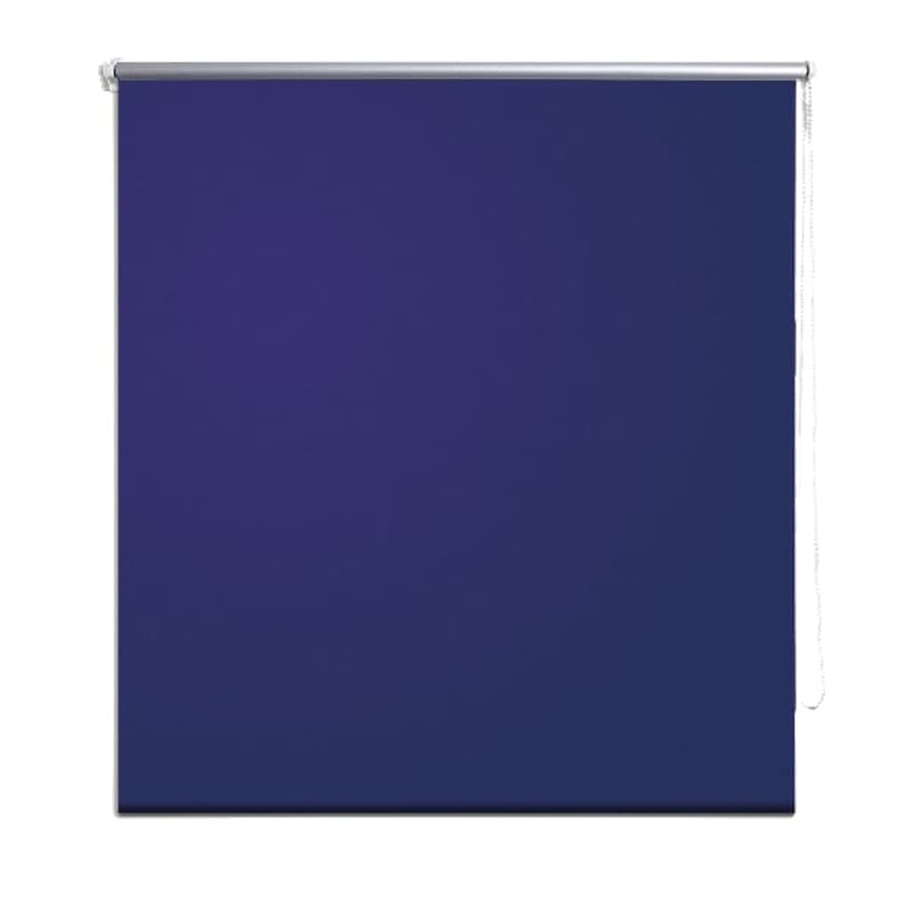 Roleta / Senčilo za Zatemnitev Oken 100 x 230 cm Temno Modre Barve