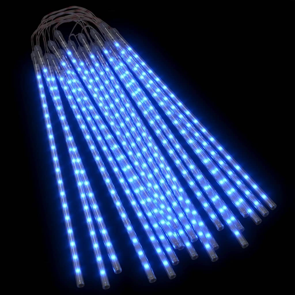 vidaXL Lučke utrinki 20 kosov 50 cm modre 720 LED lučk