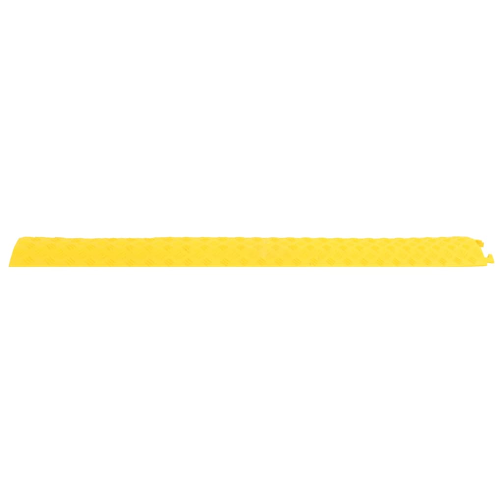 vidaXL Pohodna zaščita za kable 4 kosi 98,5 cm rumena