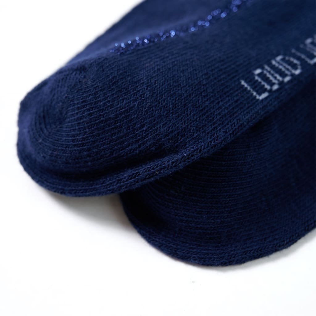 Otroške hlačne nogavice mornarsko modre 128