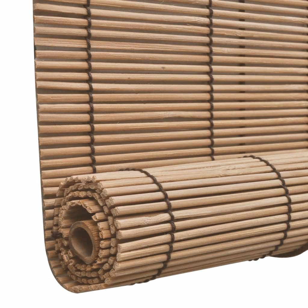 Rolo senčilo iz rjavega bambusa 80x160 cm