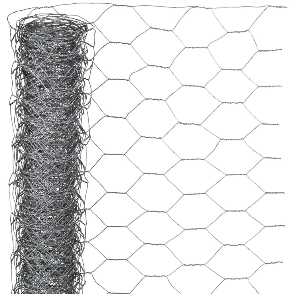 Nature Žična mreža šestkotna 1x10 m 40 mm galvanizirano jeklo