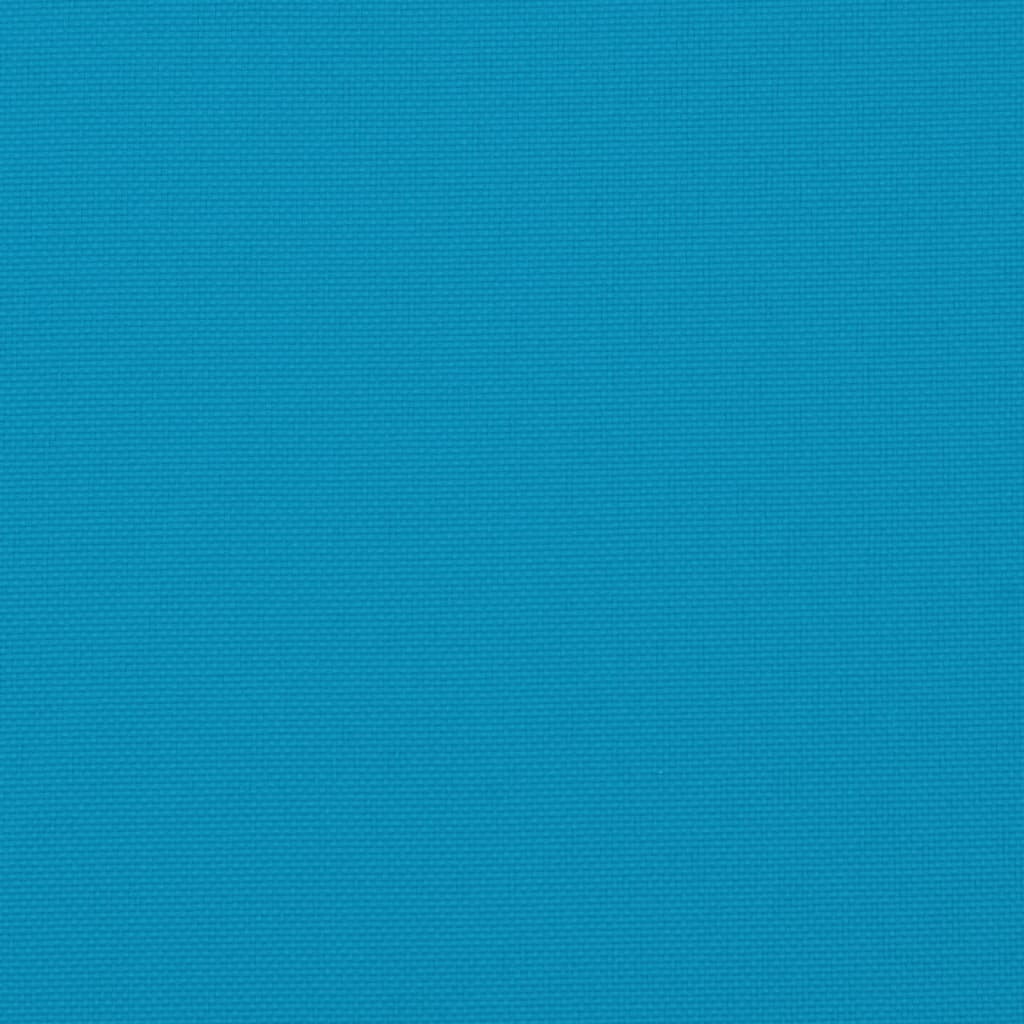 vidaXL Blazina za vrtno klop svetlo modra 120x50x7 cm oxford tkanina