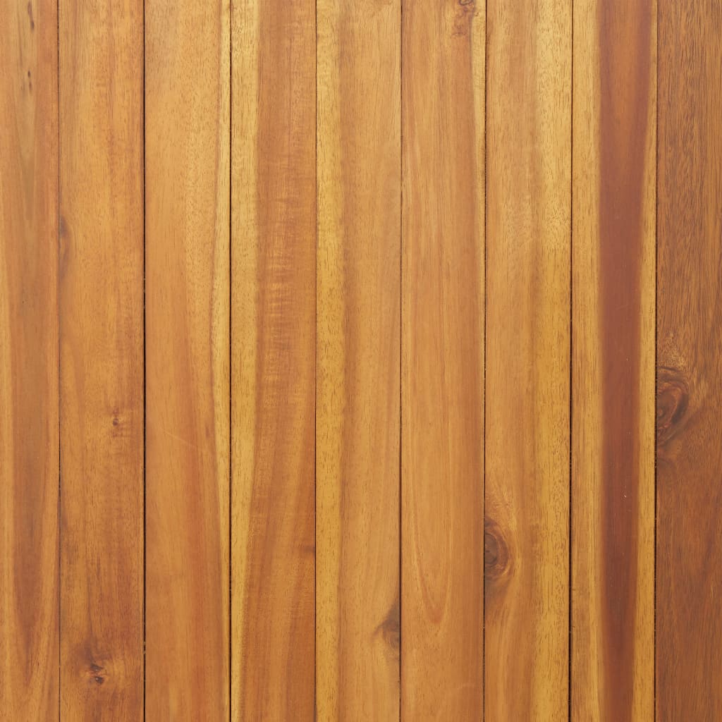 vidaXL Visoka greda z loncem 33,5x33,5x33,5 cm trden akacijev les