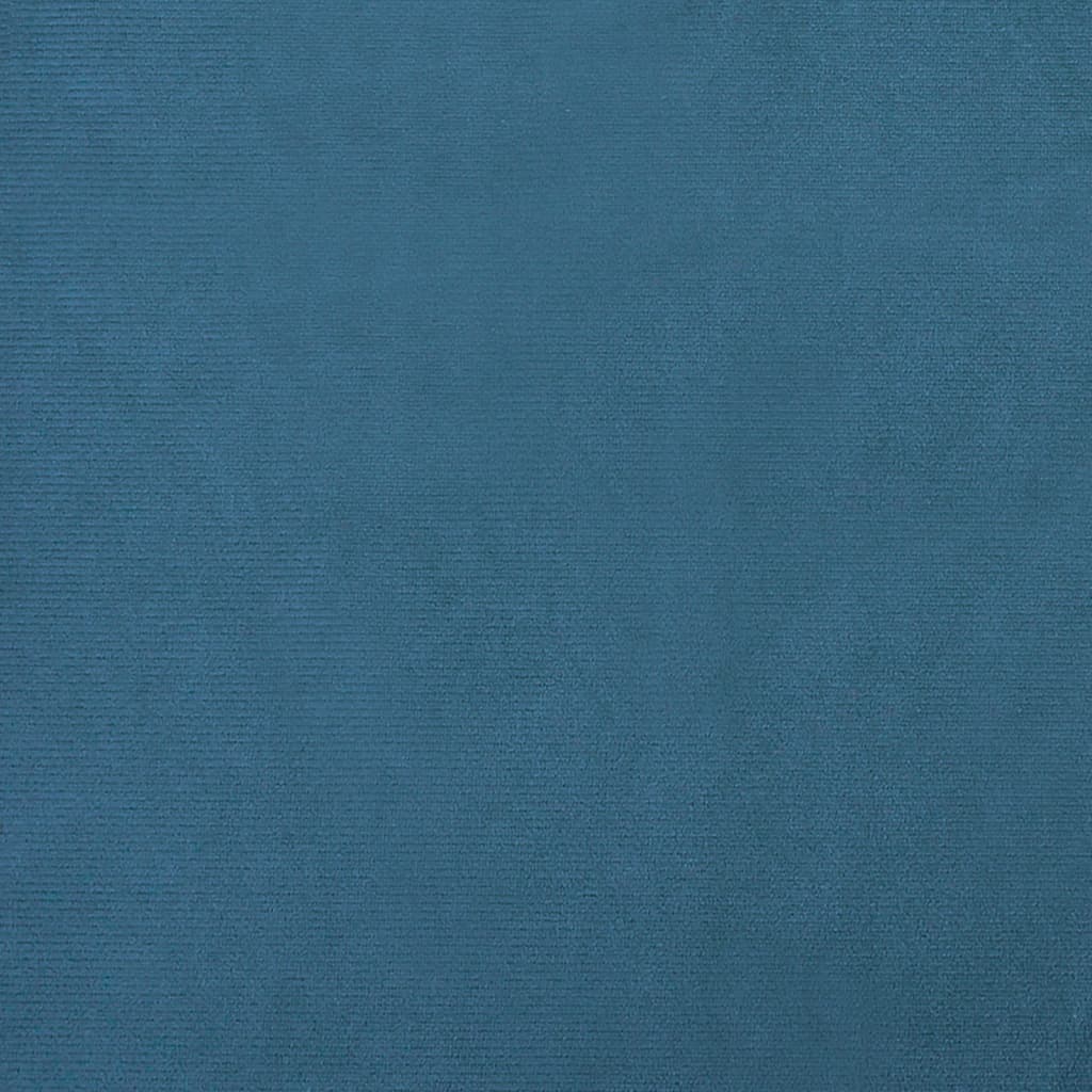 vidaXL Pasja postelja modra 70x45x33 cm žamet