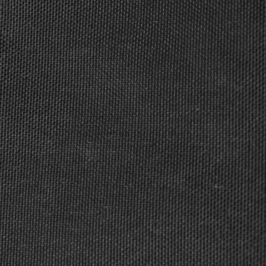 vidaXL Senčno jadro oksford tekstil trikotno 3,6x3,6x3,6 m antracit