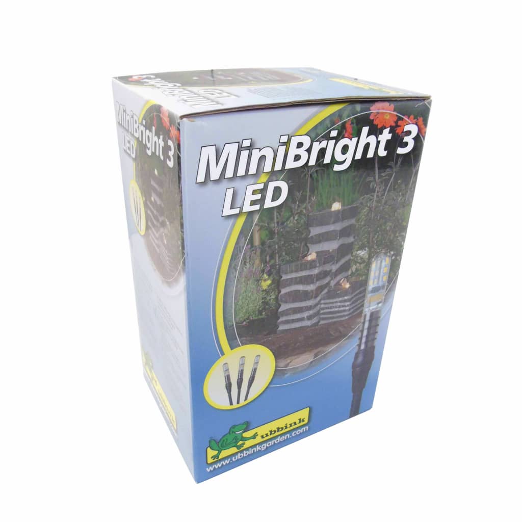 Ubbink Komplet podvodnih LED svetilk 3-delni MiniBright 3x0,5 W