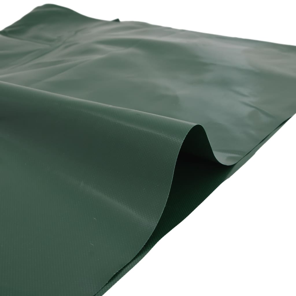 vidaXL Ponjava zelena 1,5x10 m 650 g/m²