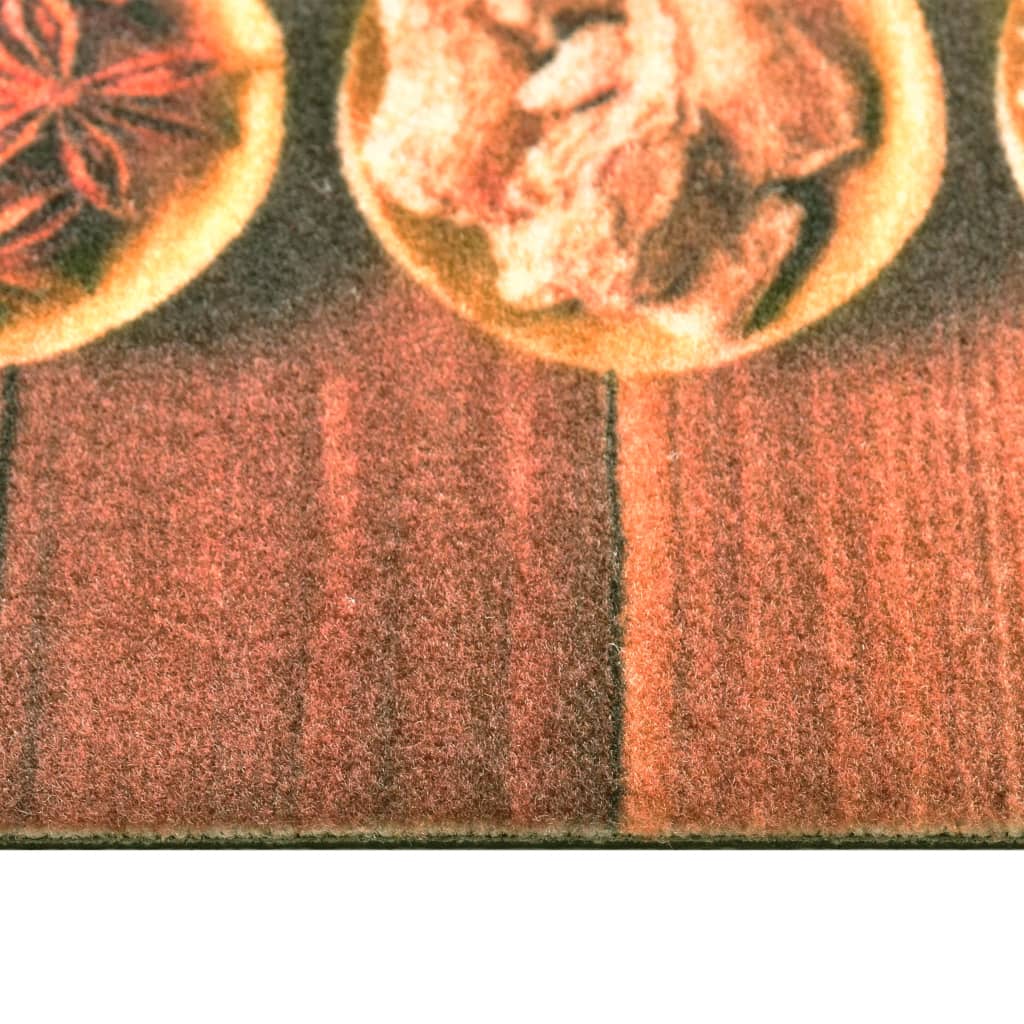 vidaXL Kuhinjska talna preproga pralna žlice 60x180 cm