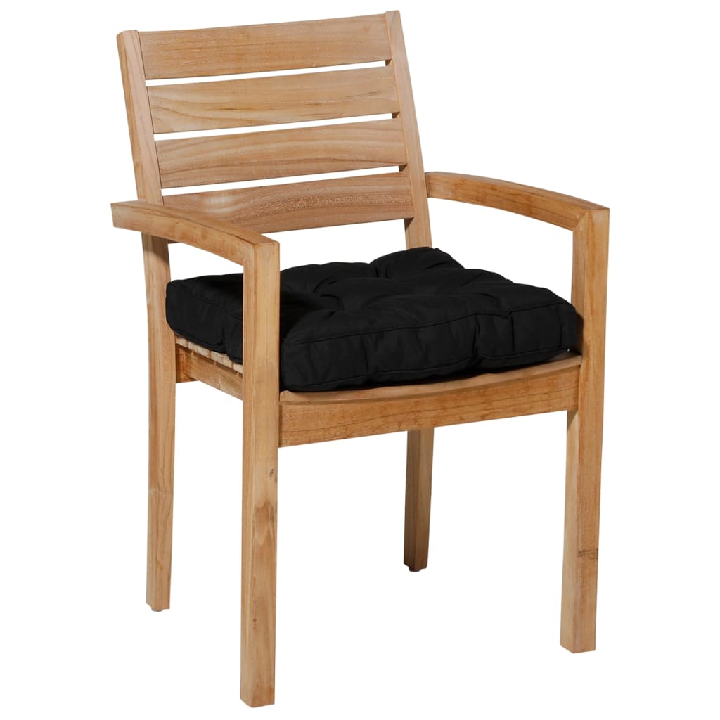 Madison Sedežna blazina v obliki vzmetnice Panama 47x47 cm črna