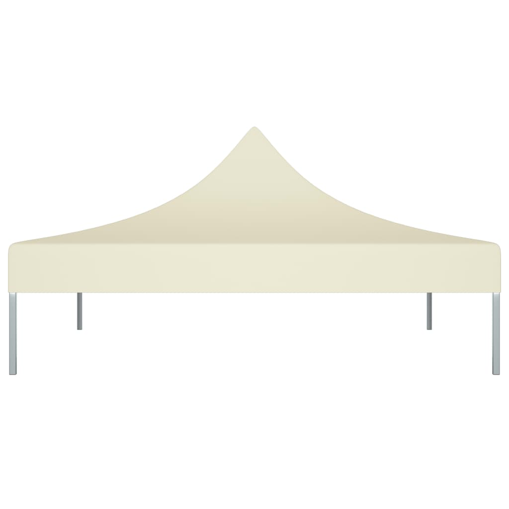 vidaXL Streha za vrtni šotor 2x2 m krem 270 g/m²